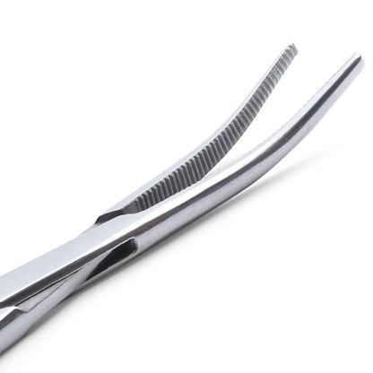 Precision Stainless Steel Locking Hemostatic Forceps  BentNose  Straight Curved Scissors Pliers 161 3