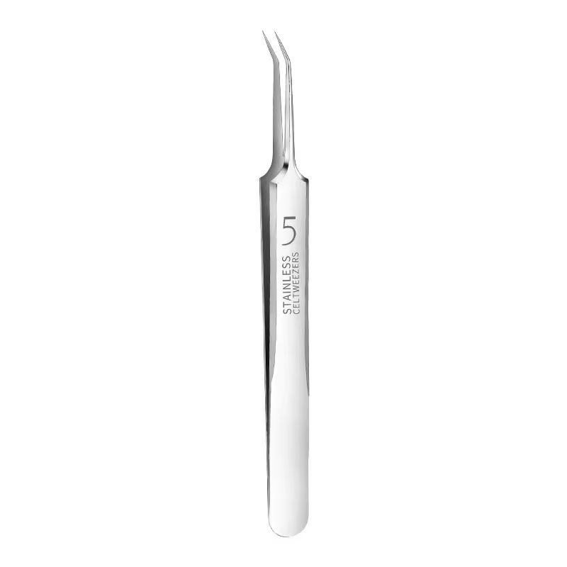 German UltraFine No 5 Blackhead  Pimple Tweezers  Precision Acne Needle Tool For Facial Care 7