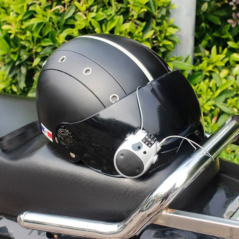 High Precision Bicycle Code Lock Steel Cable Rope Lock Helmet And Luggage Password Lock For MultiPu 1