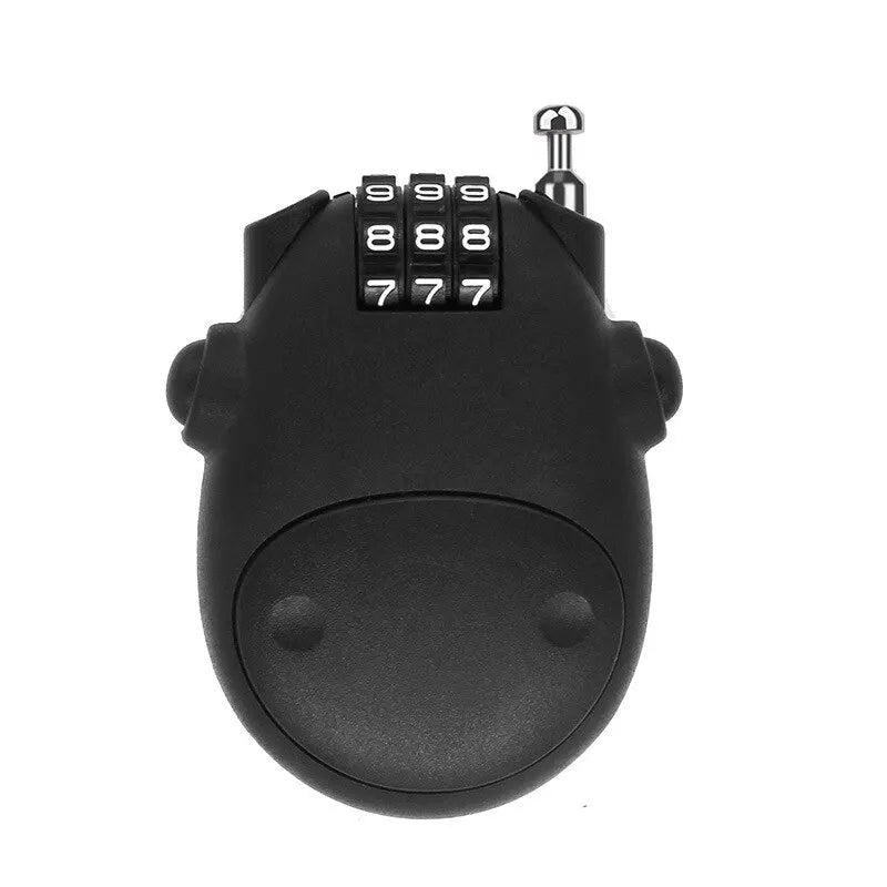High Precision Bicycle Code Lock Steel Cable Rope Lock Helmet And Luggage Password Lock For MultiPu 7