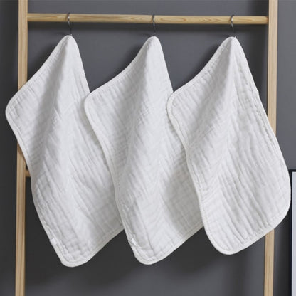 Large Muslin Burp Cloths, Extra Absorbent Washcloths, Soft Baby Spit Up Rags for Newborn, Boys, and Girls