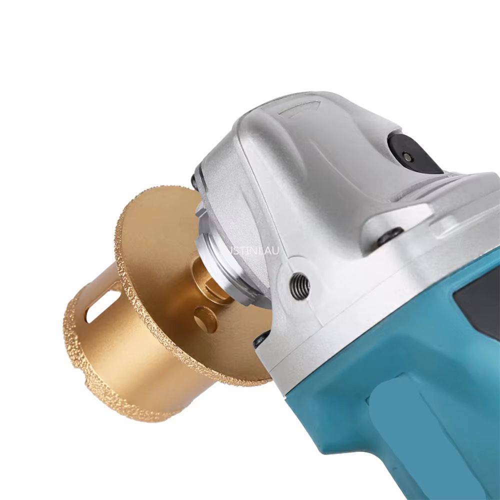 JUSTINLAU Vacuum Brazed Diamond Hole Saw  14 Drive Core Bit For Porcelain  Marble 2