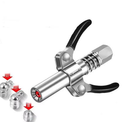 HighPressure 10000 PSI Grease Gun Coupler With Quick Release  18 NPT Thread 3
