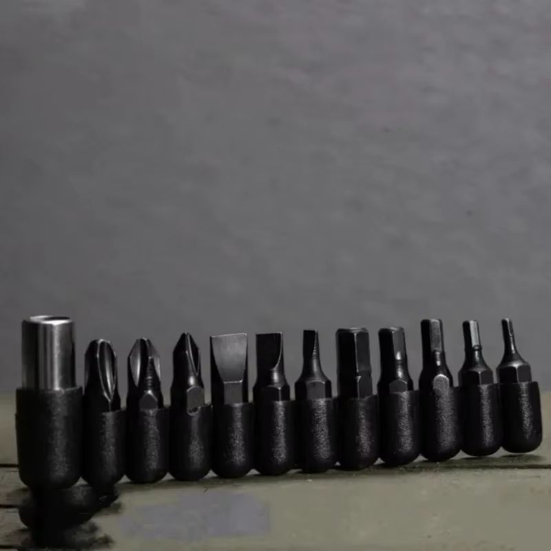 12in1 MultiFunction Screwdriver  Pliers Set  Compact Tool Kit With Interchangeable Bits 1