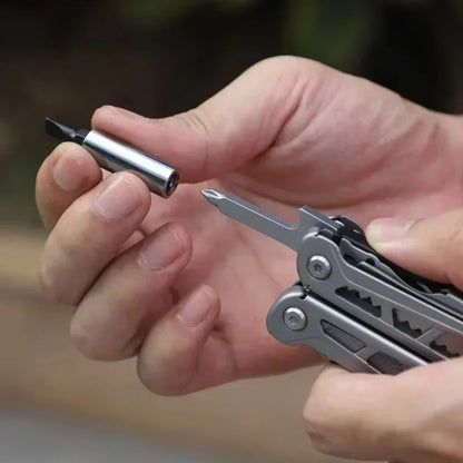 12in1 MultiFunction Screwdriver  Pliers Set  Compact Tool Kit With Interchangeable Bits 2