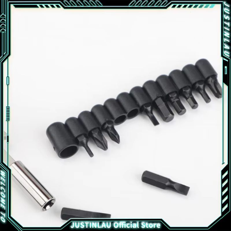 12in1 MultiFunction Screwdriver  Pliers Set  Compact Tool Kit With Interchangeable Bits 5