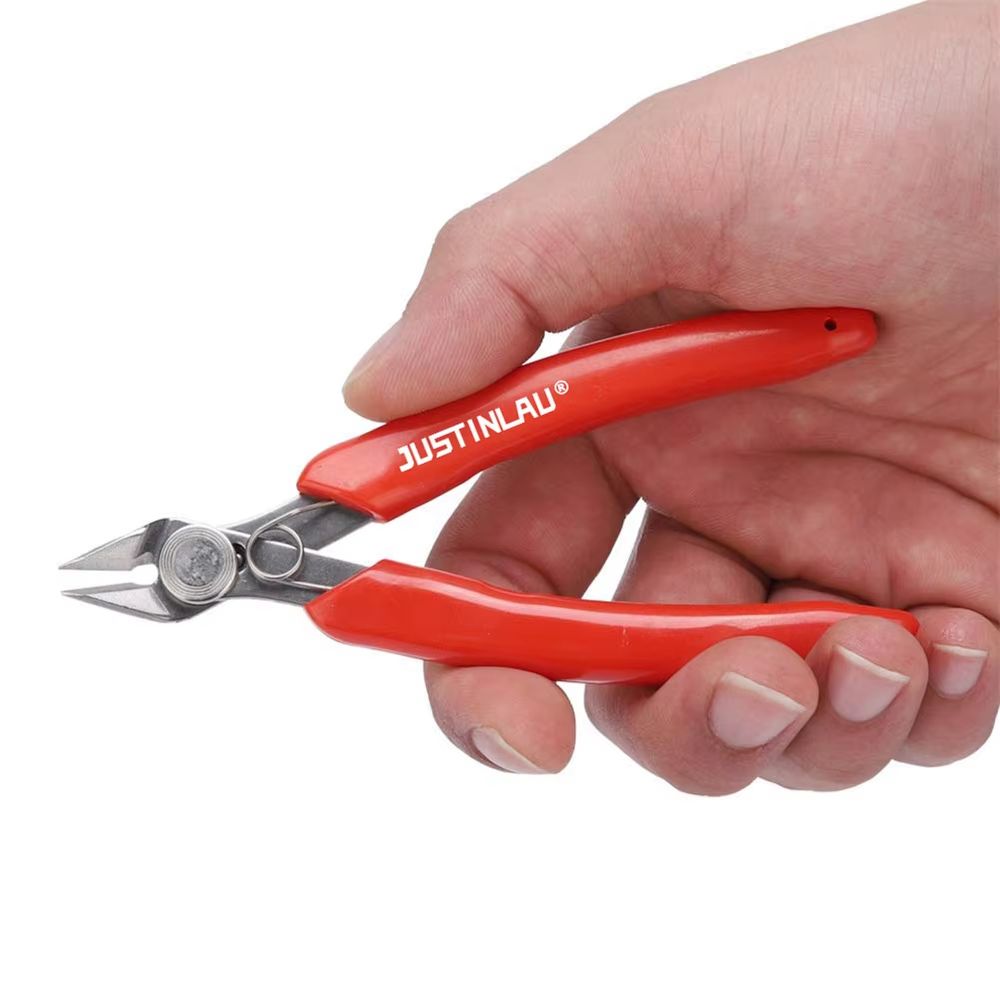 PLATO 170 Mini Diagonal Cutting Pliers – Stainless Steel Side Snips for Electronics & 3D Printing