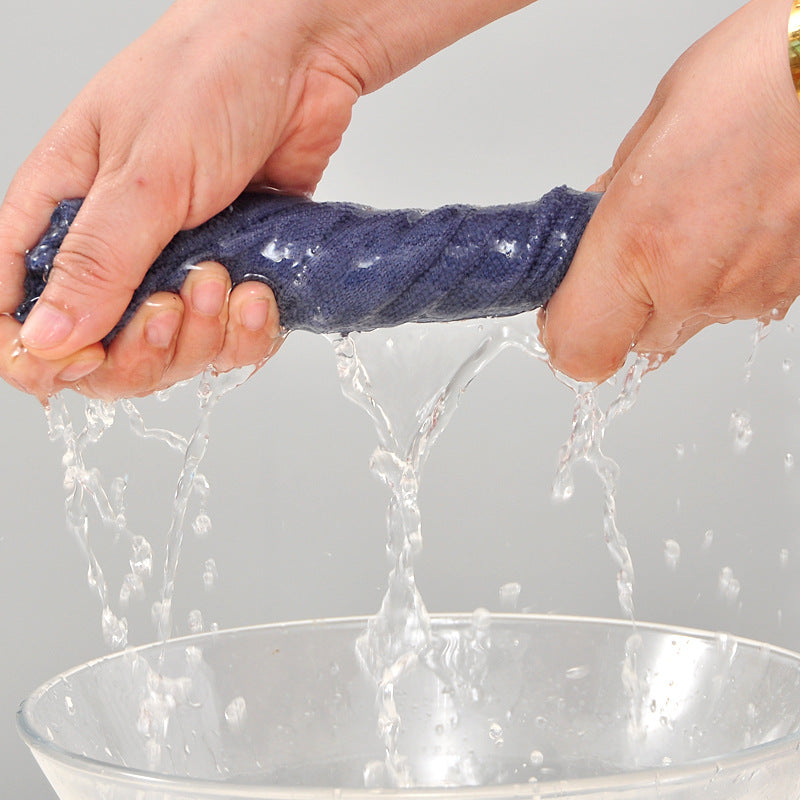 Reusable Washable Towels, Disposable Dish Rag Roll, Microfiber Cloths for Kitchen, Hand Tear Cleaning Wipes Set