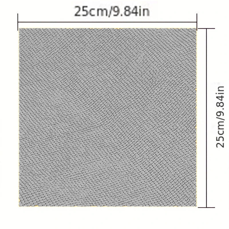 Reusable Microfiber Cleaning Cloths, Lint Free Towels for Streak Free Glass, Dishes, and Kitchen Surfaces, Oil Resistant