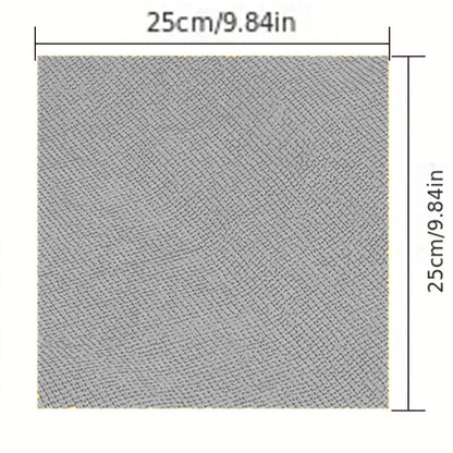 Reusable Microfiber Cleaning Cloths, Lint Free Towels for Streak Free Glass, Dishes, and Kitchen Surfaces, Oil Resistant