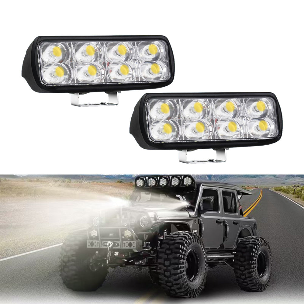 Waterproof LED Light Bar, Floodlight Spotlight Work Lamp for Truck, Jeep, SUV, Boat