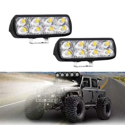 Waterproof LED Light Bar, Floodlight Spotlight Work Lamp for Truck, Jeep, SUV, Boat