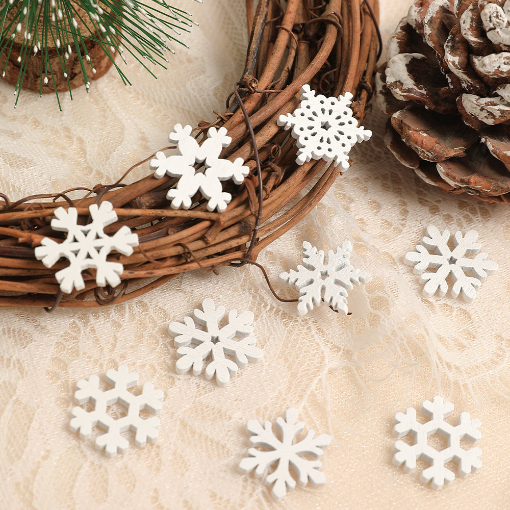 Christmas Decor Home Room Decor, Mini Snowflake Sky Decoration, Winter Party DIY Craft, Dining Table Accessor
