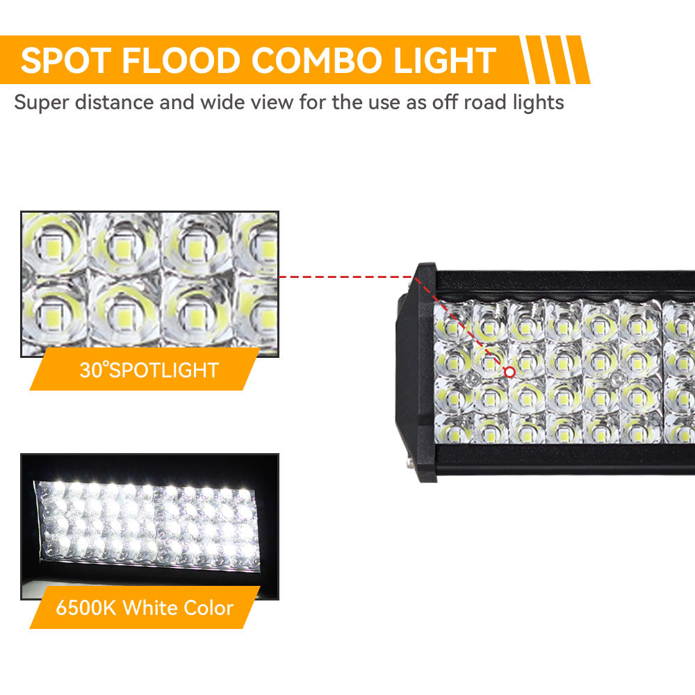 Offroad LED Work Light Bar Sport Lamp Driving Truck Car SUV Boat Tractor Accessory Powerful LED Hea 5