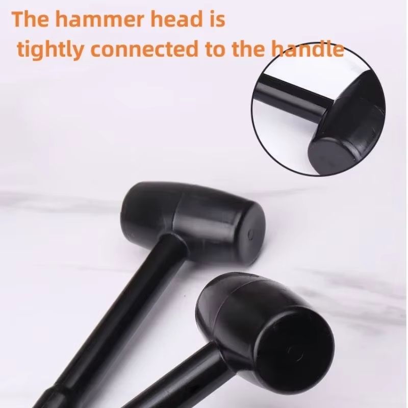 JUSTINLAU Portable Plastic Mallet  Lightweight Installation Hammer For Home Repairs And DIY Project 3