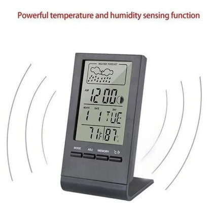 LED Digital Weather Station Clock With Thermometer And Hygrometer 3
