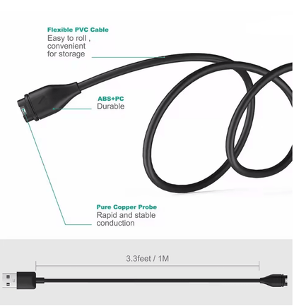 ProCharge USBC Charging Cable For Garmin Watches 1