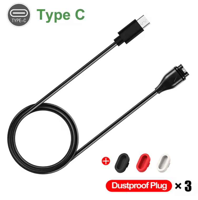 ProCharge USBC Charging Cable For Garmin Watches 7