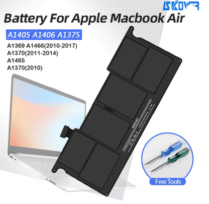 PowerCore Laptop Battery For MacBook Air A1375  A1406 1
