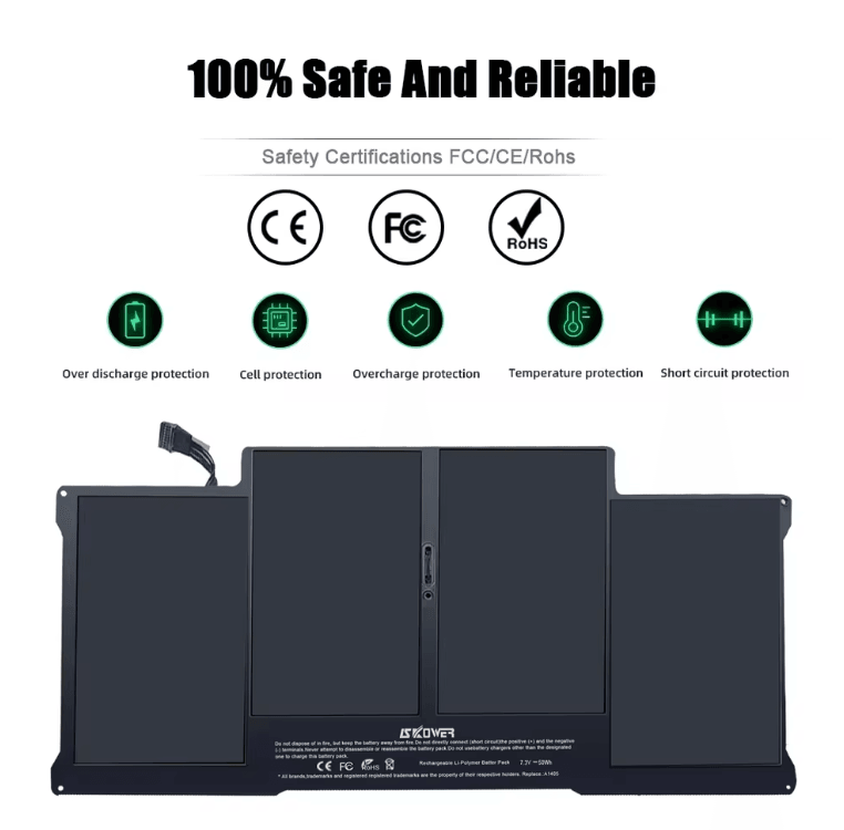 PowerCore Laptop Battery For MacBook Air A1375  A1406 2