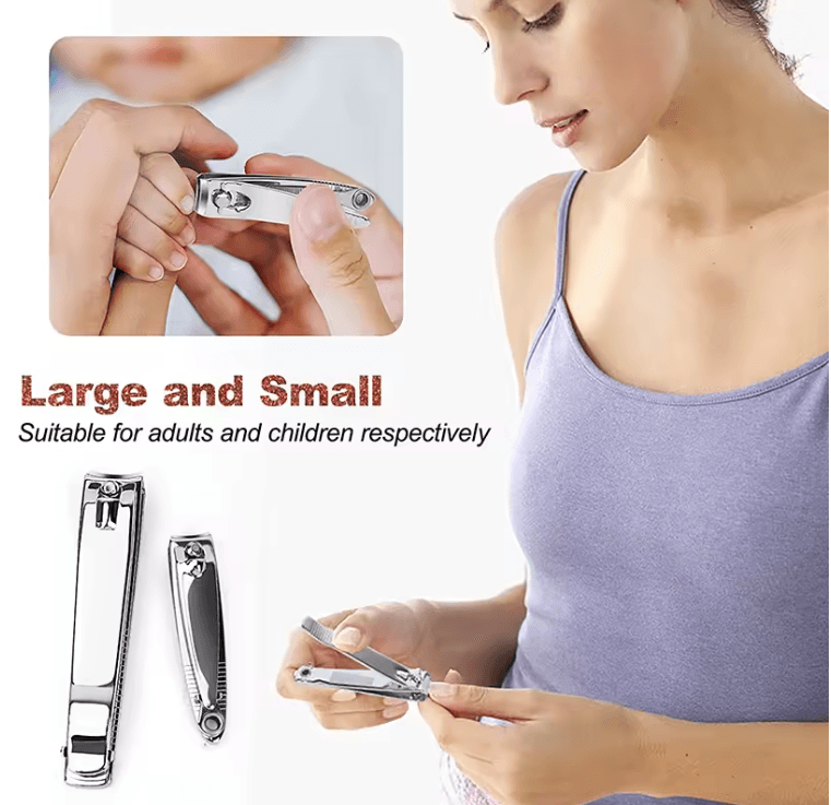 PrecisionEdge Stainless Steel Nail Clippers For Thick And Hard Nails 3