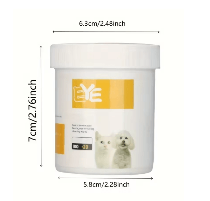 FreshPaws Gentle Pet Eye Cleaning Wipes 200 Pack 2