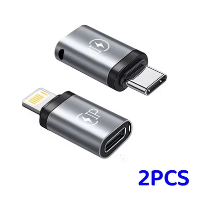 SwiftLink Lightning To USB C Adapter 20W Fast Charging Converter 6