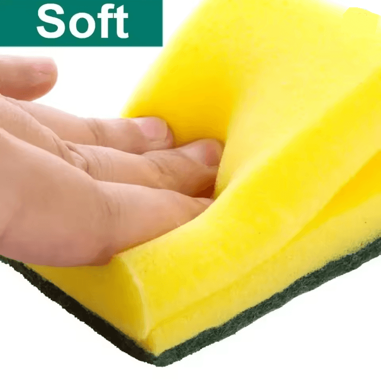 CleanEase Multi Purpose Dishwashing Sponge Set For Kitchen And Home Use 3