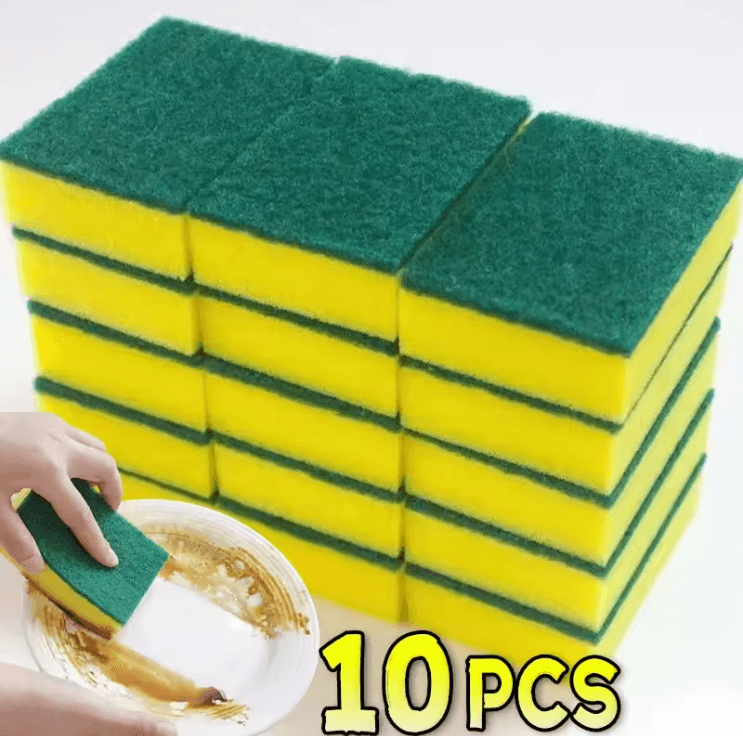 CleanEase Multi Purpose Dishwashing Sponge Set For Kitchen And Home Use 7