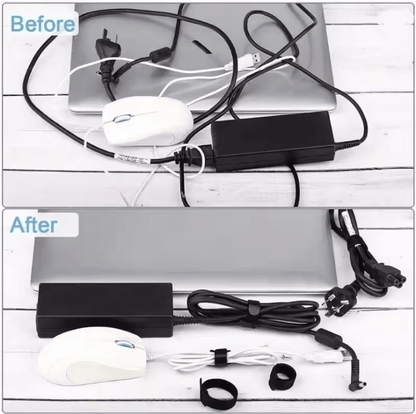 FlexTie Reusable Nylon Cable Organizer Straps For Wire And Cord Management 2