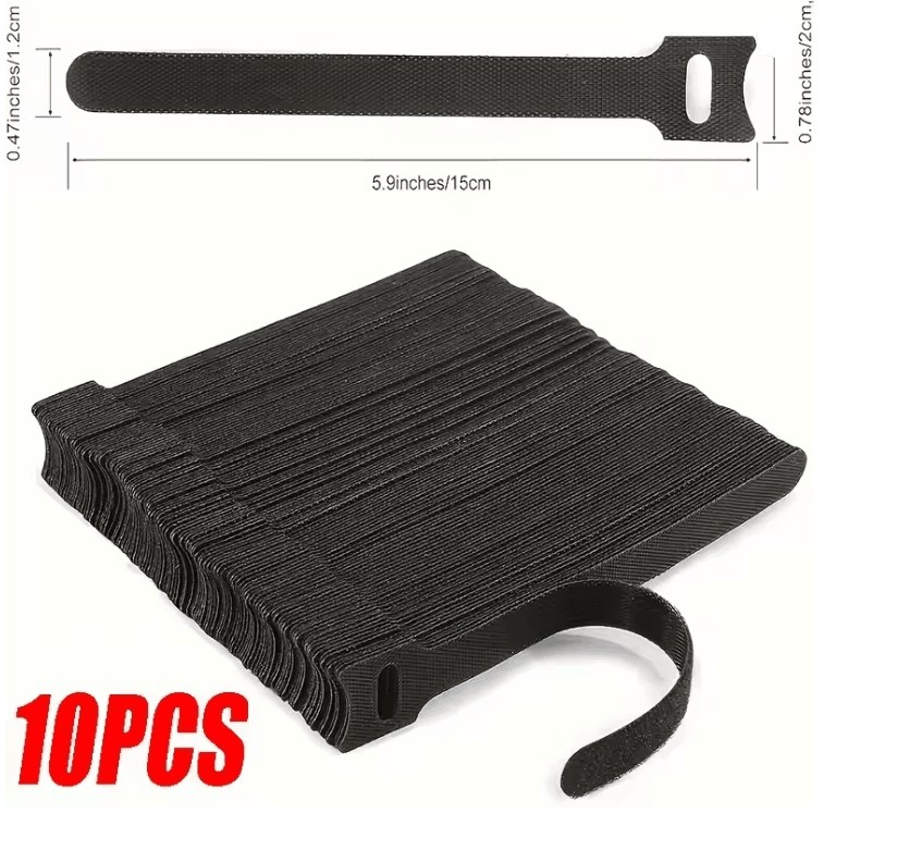 FlexTie Reusable Nylon Cable Organizer Straps For Wire And Cord Management 4