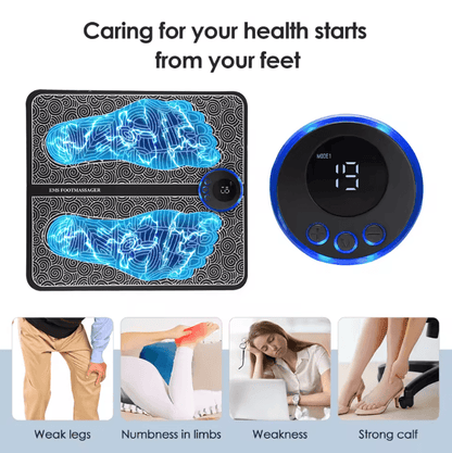 RejuvaStep EMS Foot Massage Mat For Circulation And Muscle Relief 2
