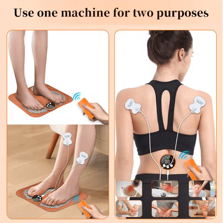 RejuvaStep EMS Foot Massage Mat For Circulation And Muscle Relief 3