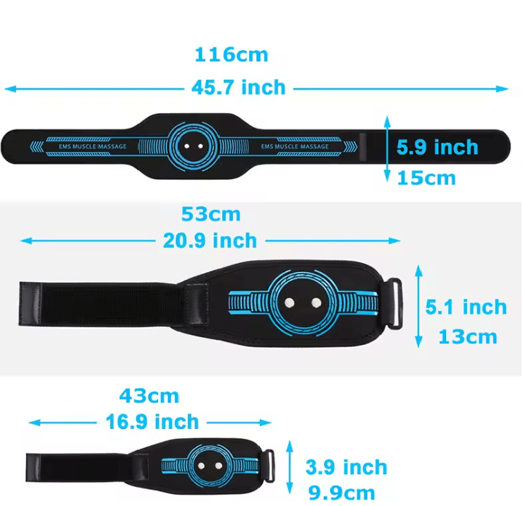 CoreFlex EMS Muscle Training Belt For Abs And Full Body Toning 1