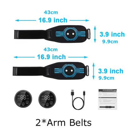 CoreFlex EMS Muscle Training Belt For Abs And Full Body Toning 6