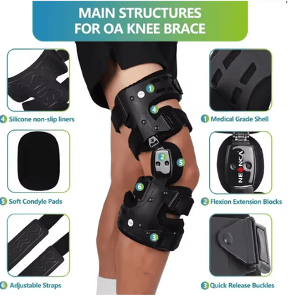 NEENCA OA Unloader Knee Brace Pain Relief And Support For Men And Women 2