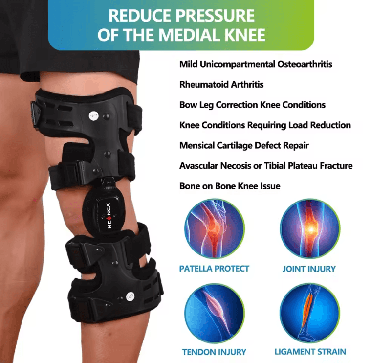 NEENCA OA Unloader Knee Brace Pain Relief And Support For Men And Women 3