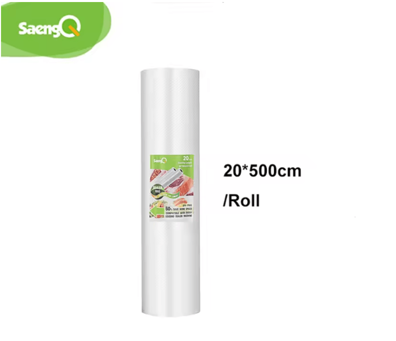 SaengQ Vacuum Sealer Rolls For Food Fresh Keep Long Life 9