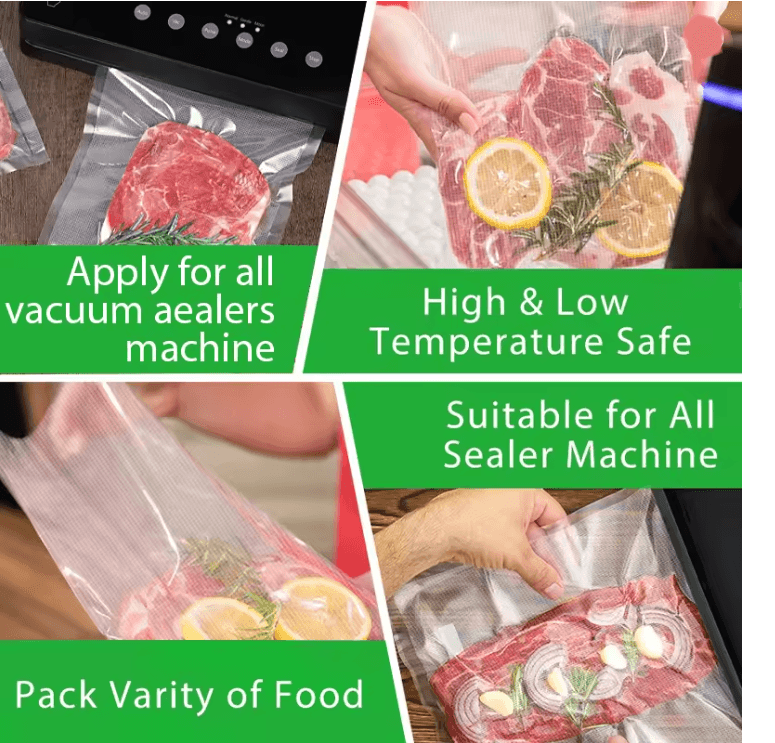 SaengQ Vacuum Sealer Rolls For Food Fresh Keep Long Life 2
