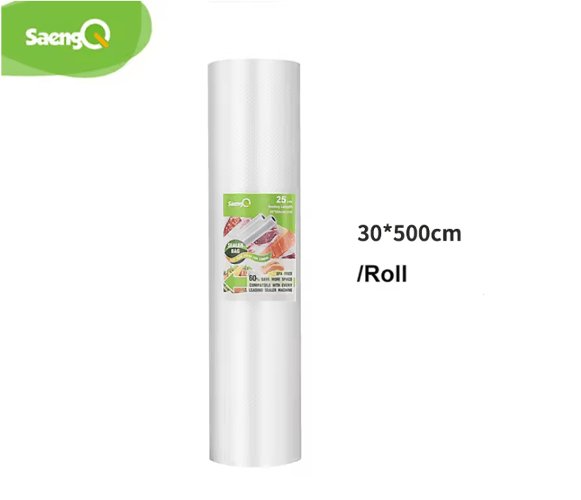 SaengQ Vacuum Sealer Rolls For Food Fresh Keep Long Life 5