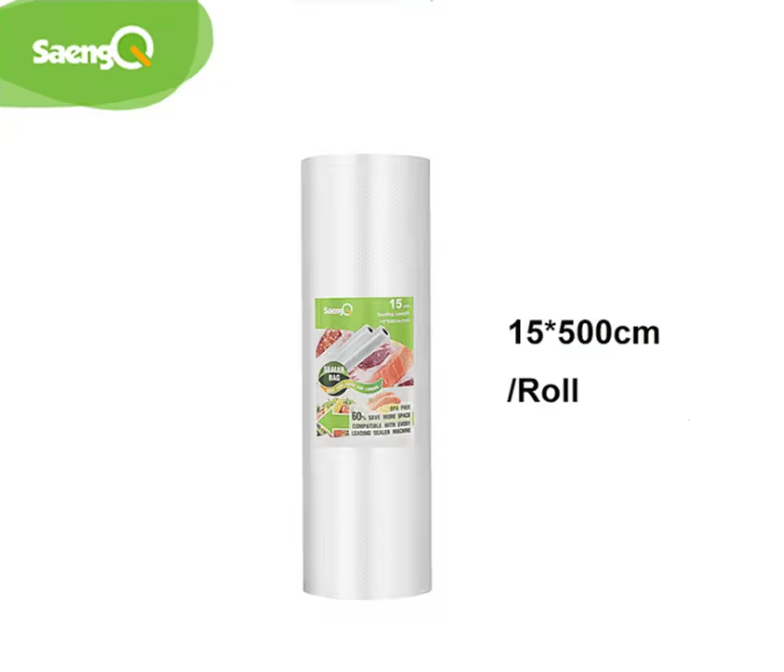SaengQ Vacuum Sealer Rolls For Food Fresh Keep Long Life 8