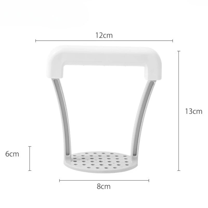 HeavyDuty Manual Potato Masher  Ricer With NonSlip Handle  Premium Kitchen Vegetable  Fruit Mash To 6
