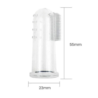 Soft Pet Finger Toothbrush for Gentle Dental Care