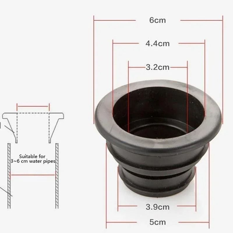Drainage Control Seal Ring For Washing Machine And Sink 6