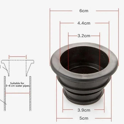 Drainage Control Seal Ring For Washing Machine And Sink 6