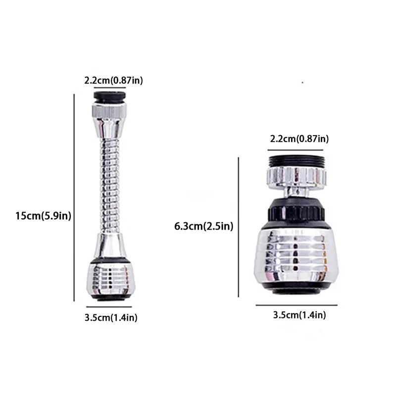 360 Degree Rotating Faucet Extender Adapter 5
