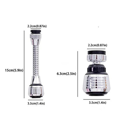 360 Degree Rotating Faucet Extender Adapter 5
