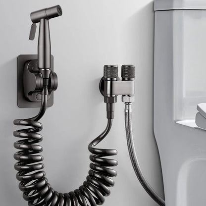 Handheld Toilet Bidet Faucet Sprayer Set Stainless Steel