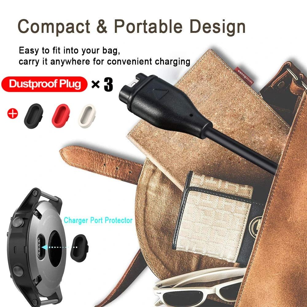 USB Type C Charging Cable For Garmin Smartwatches 5