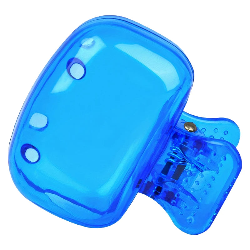 Toothbrush Protector Cap Brush Pod Case Travel Toothbrush Head Covers Portable Plastic Clip Protect 10